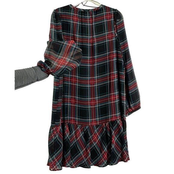 Draper James Rosanne Shift Dress in Georgia Plaid Belle Meade, NWT, Large - Picture 9 of 16